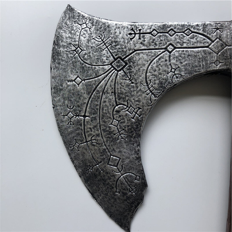 Cosplay War Beast Sacrifice Axe Prop Weapon Role Playing Game Movie Leviathan Axe PU Thor Hammer Model Toy Prop Flame knife