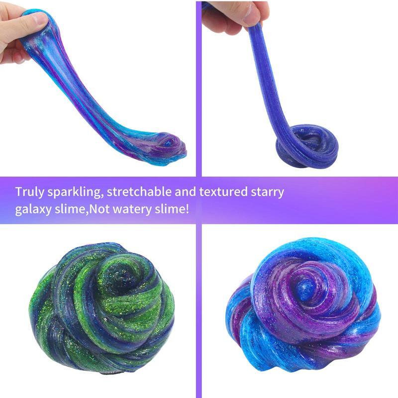 Stretchy Clay For Kids 30PCS Crystal Clay Kit Sensory Toy Stress Relief Toy Educational Toy DIY Toy For Girls Boys