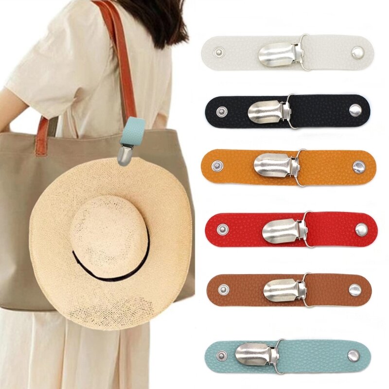 Women Hat Clips for Travel Buckle up Luggage, Suitcase or Coats Multifunction