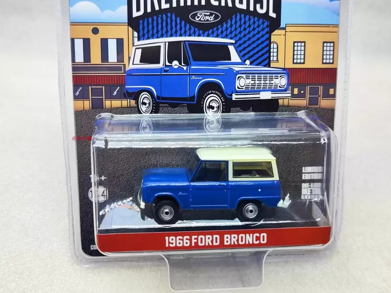 1:64 1966 Ford Bronco The 26th Woodward Dream Tour asta speciale auto Diecast in lega di metallo modello di auto giocattoli per regalo W1337