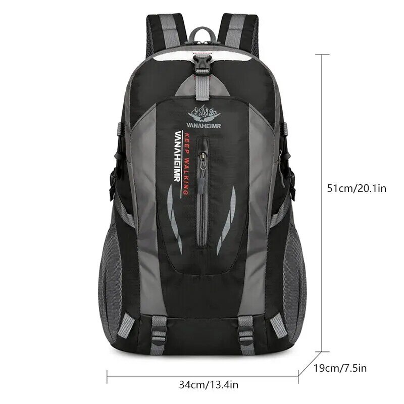 Uma grande capacidade homens e mulheres Universal Outdoor Travel Backpack Waterproof Caminhadas leve Duffel Bag