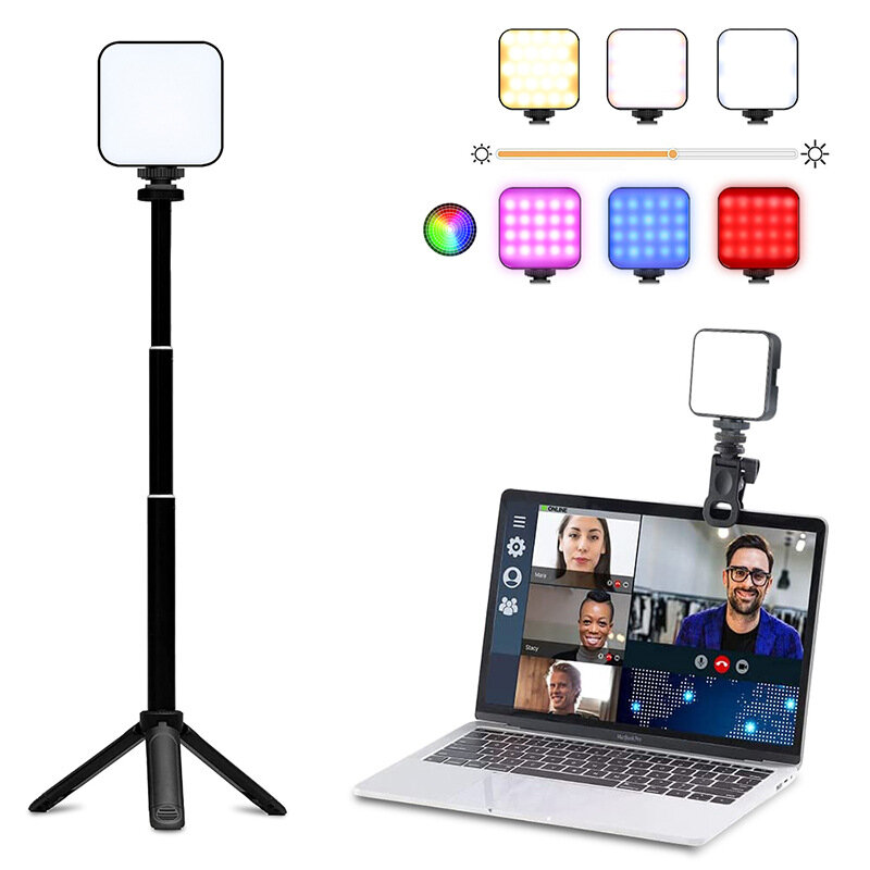 Mini convenient colorful fill light camera for shooting mobile live streaming dedicated LED multifunctional photography light