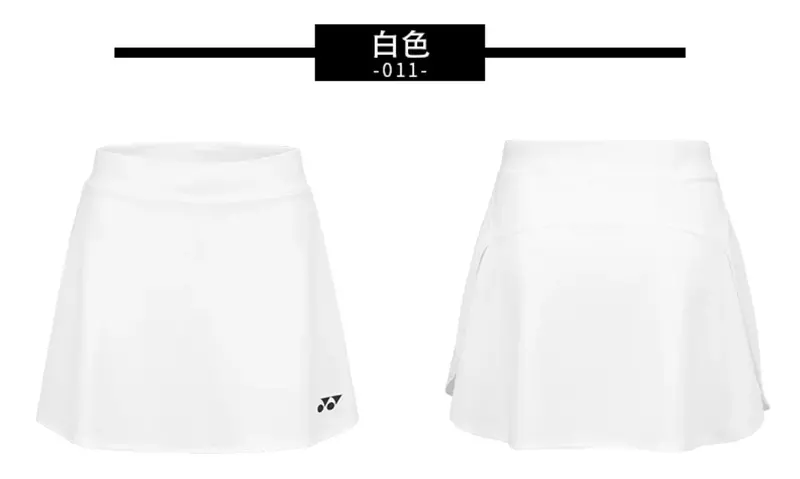 2024 YONEX Badminton Skirt 220073BCR Anti-exposure Breathable Quick-drying Fitness Sports Skirt