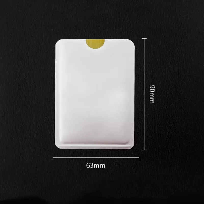 10pcs Anti Scan RFID Blocking Sleeve for Credit Card Secure Your Identity ATM Debit Contactless IC ID Card Protector Blocker