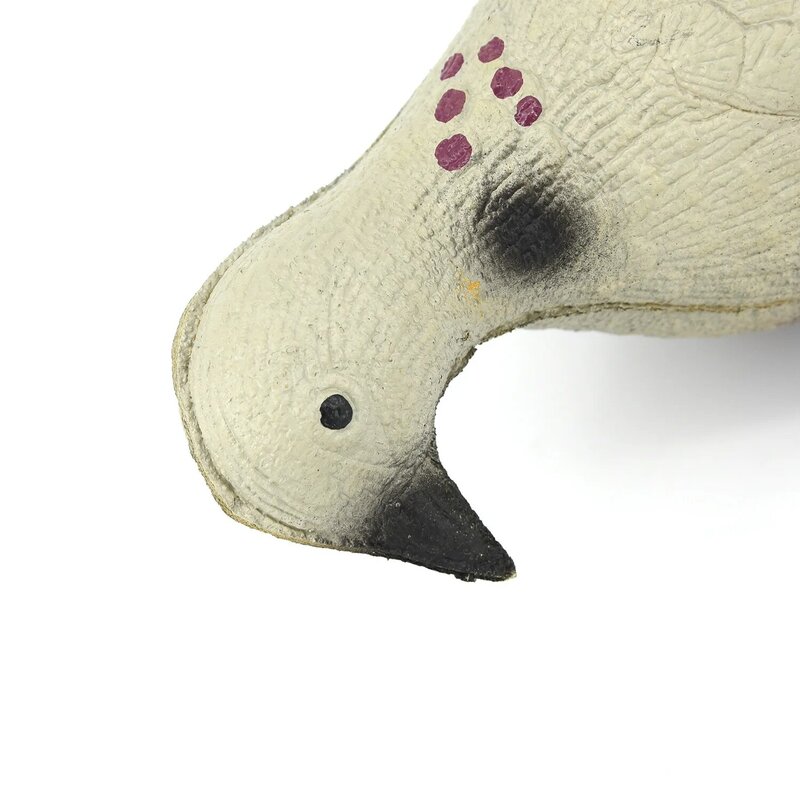 Target merpati busur silang Recurve abu-abu, Game hewan 3D merpati panah Target hewan lucu berongga mudah untuk ditarget