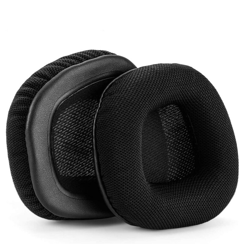 Cuscinetti per le orecchie cuscino per le orecchie coppe per le orecchie sostituzione per cuffie Corsair Void & Corsair Void PRO RGB cablate/Wireless