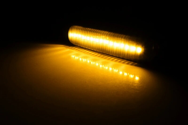 Luz LED indicadora de marcador lateral, lámparas de luz de repetidor para BMW Serie 3 E46 Estate Coupe HB, 2 uds.
