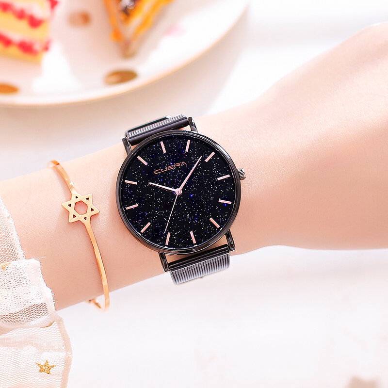 Luxury Women Watches Starry Sky Female Clock Quartz Wristwatch Fashion Ladies Sports Dress Wrist Watch Clock Relogio Feminino
