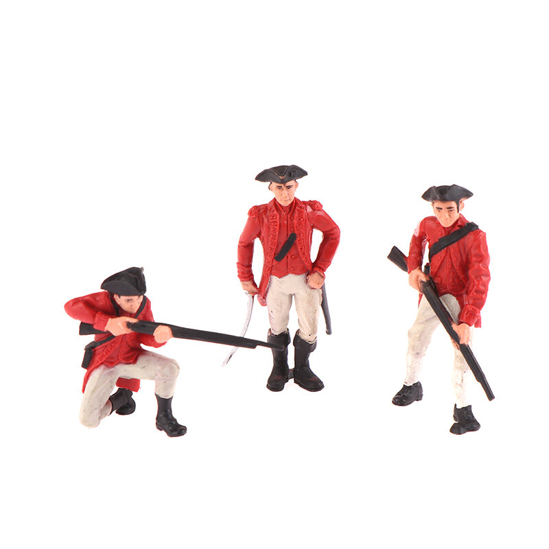 Schiffs modell Zubehör simulierte Soldaten modelle Spielzeugs zene Dekorationen mittelalter liche Musketry Infanterie Musik instrument Soldaten
