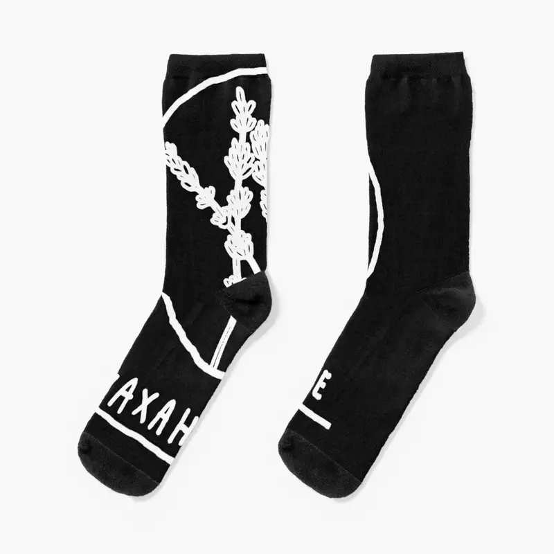 Socks kaus kaki bunga hadiah Natal kaus kaki anime untuk pria wanita