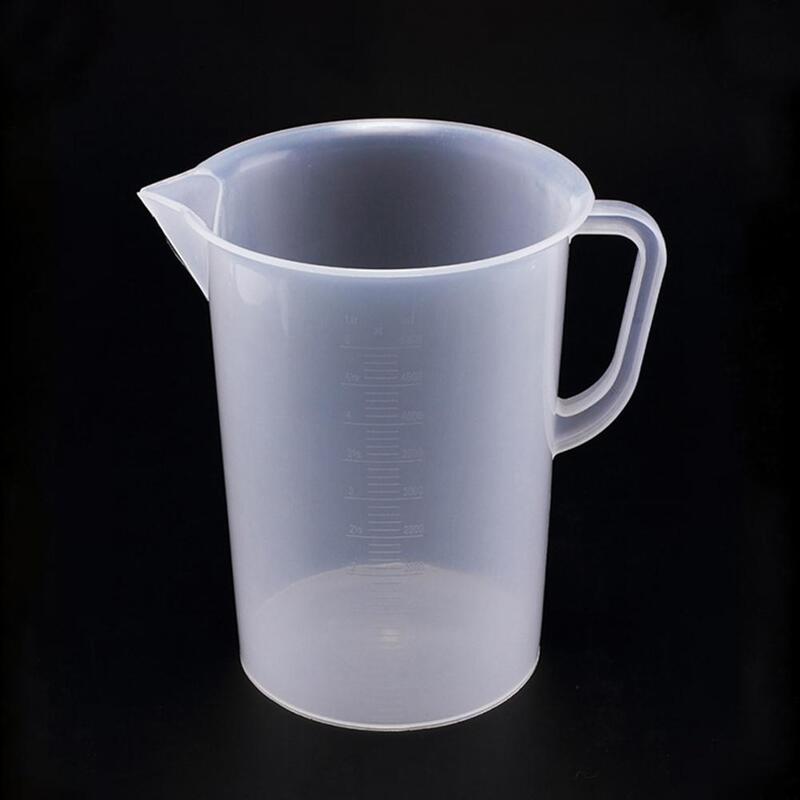 Gelas ukur plastik ramah lingkungan, gelas pengukur tahan panas untuk rumah