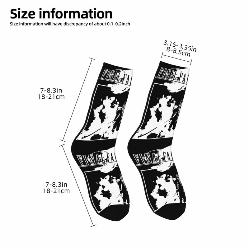 Harajuku letzte Fantasy-Spiel Basketball-Socken Polyester lange Socken für Unisex atmungsaktiv