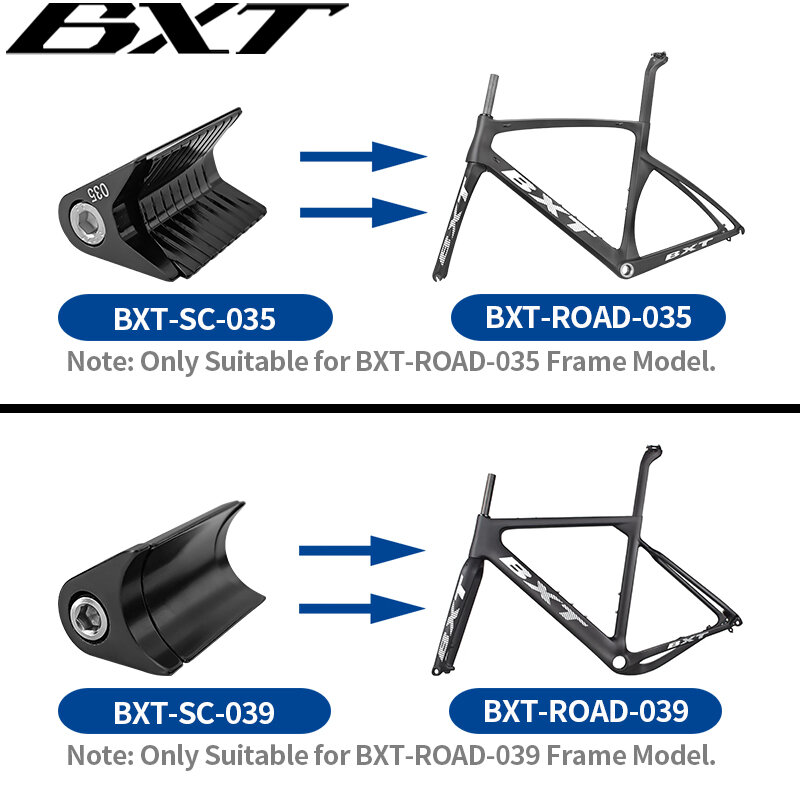 Liga de alumínio Seat Post Clamp para Road Bike, Quadro de carbono, BXT035,BXT045,BXT115,BX-039,BXT-119,BXT145