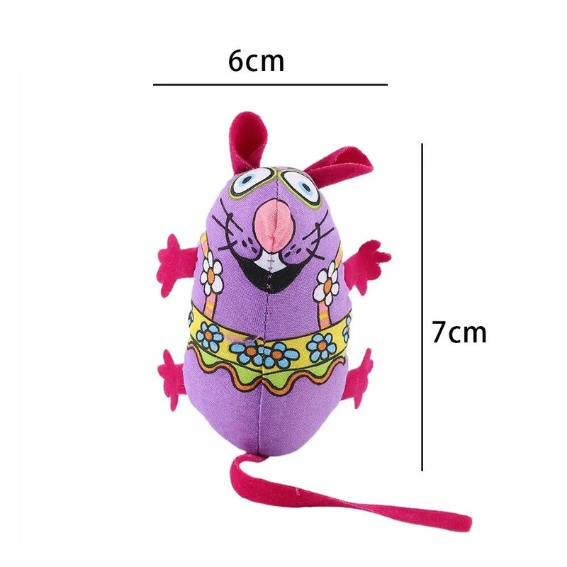 Wyjątkowe piękne płótno z zabawkami wypchanymi kocimiętką śmieszne zabawki dla zwierząt kotka myszy zabawki gryzaki