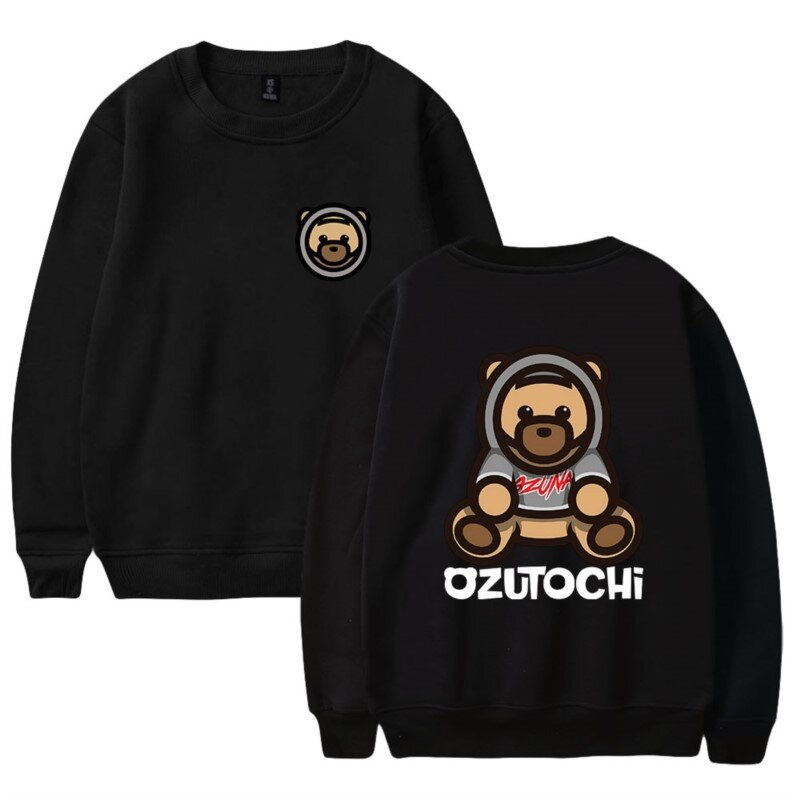 Ozuna Merch Ozutochi Album felpa girocollo manica lunga per uomo/donna Unisex inverno con cappuccio Trend Cosplay Streetwear