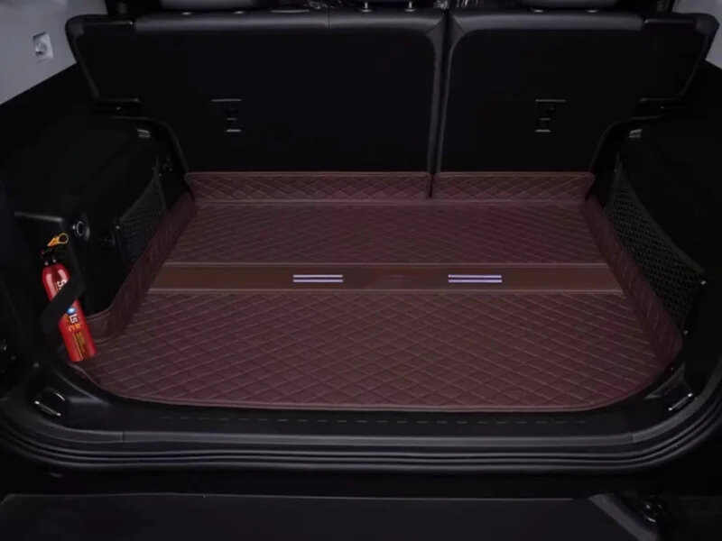 Tikar bagasi mobil cocok untuk CHERY JETOUR Traveler T2 2023 2024 modifikasi Full Surround bagasi Mat bagian Trim Interior mobil