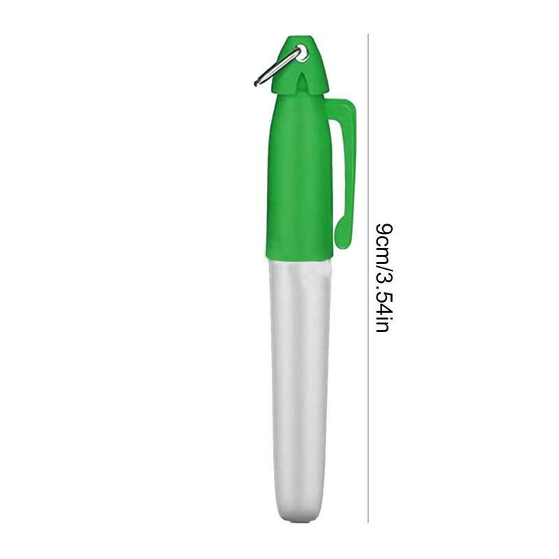 골프 볼 라인 펜, 핸즈훅 포함, 휴대용 마커 펜, 드로잉 정렬, 명확한 필기 골프 볼 펜