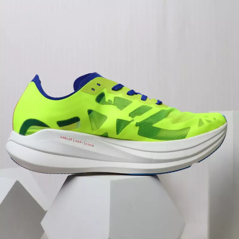 SALUDAS-zapatillas de deporte Rocket X2 para hombre, zapatos para correr con placa de carbono, calzado acolchado para entrenamiento de maratón, talla grande 47
