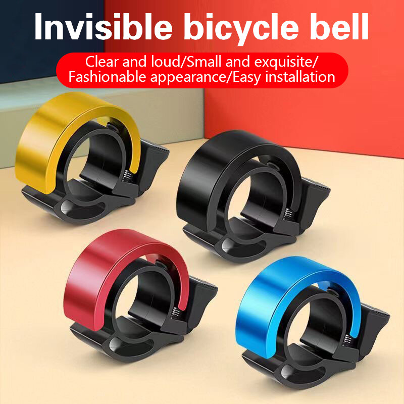 Sonnette de vélo invisible pour adulte, klaxon super fort, universel, vélo de montagne, accessoires d'équipement d'équitation