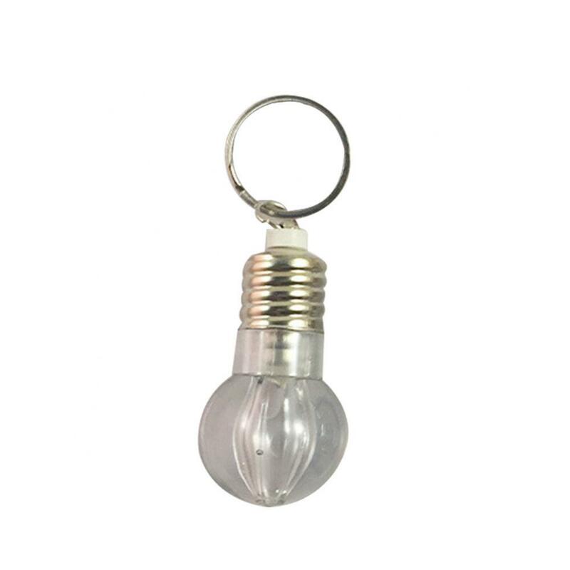 Освещение, мини светодиодная лампочка, брелок, кольцо для ключей, светодиодный фонарик, лампочка для ключей, кольцо для ключей, брелок, Подвесная лампа, цвет радуги, подарок
