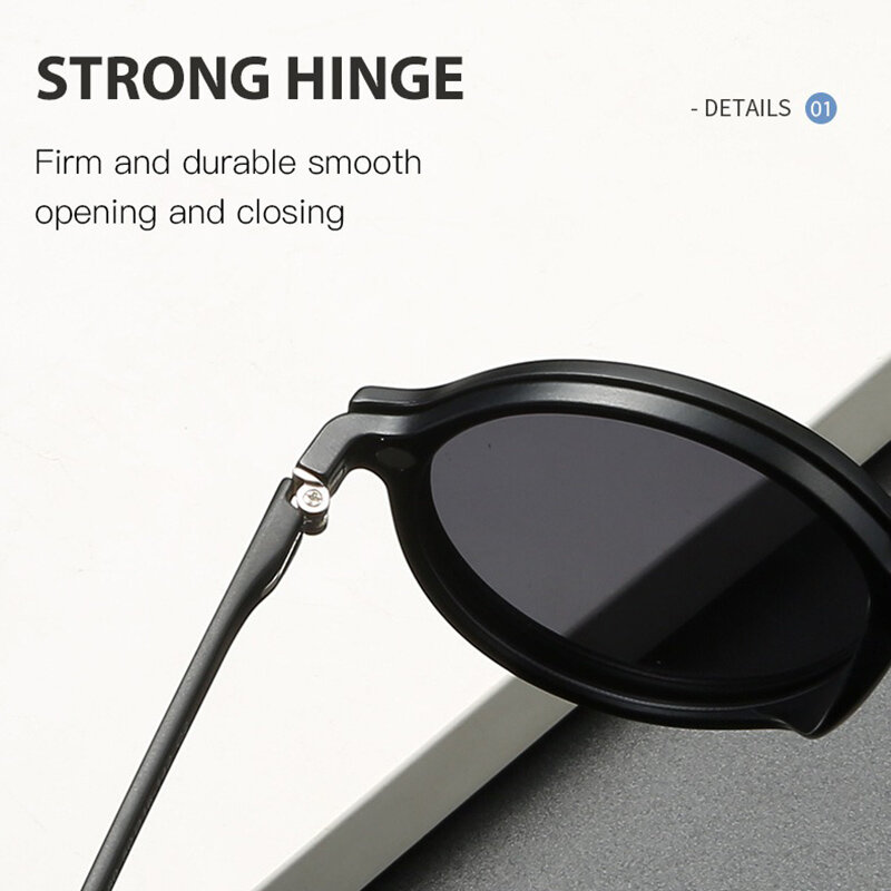 Quadro de óculos magnéticos polarizados para homens e mulheres, óculos com clip on, espetáculo masculino, UV400, 2280, 5 pcs