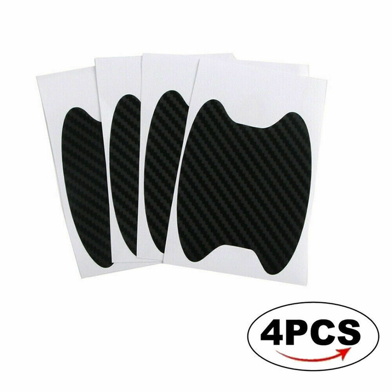 4 pezzi adesivi per maniglie delle portiere per auto pellicola protettiva adesivo antigraffio decalcomania tazza protezione ciotola copertura Styling esterno Accessori auto