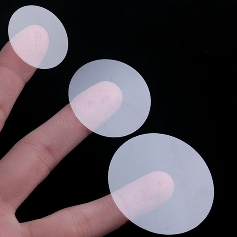 Self-Adhesive Party Supplies Gift Packaging Clear Sealing Tag Package Label Transparent Stickers For 500Pcs/Roll