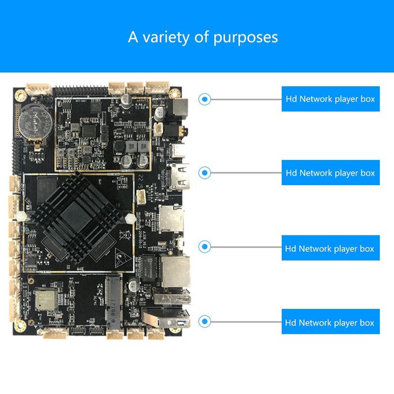 Android Development Motherboard Support Face Recognition Advertising Machine Industrial Control Motherboard