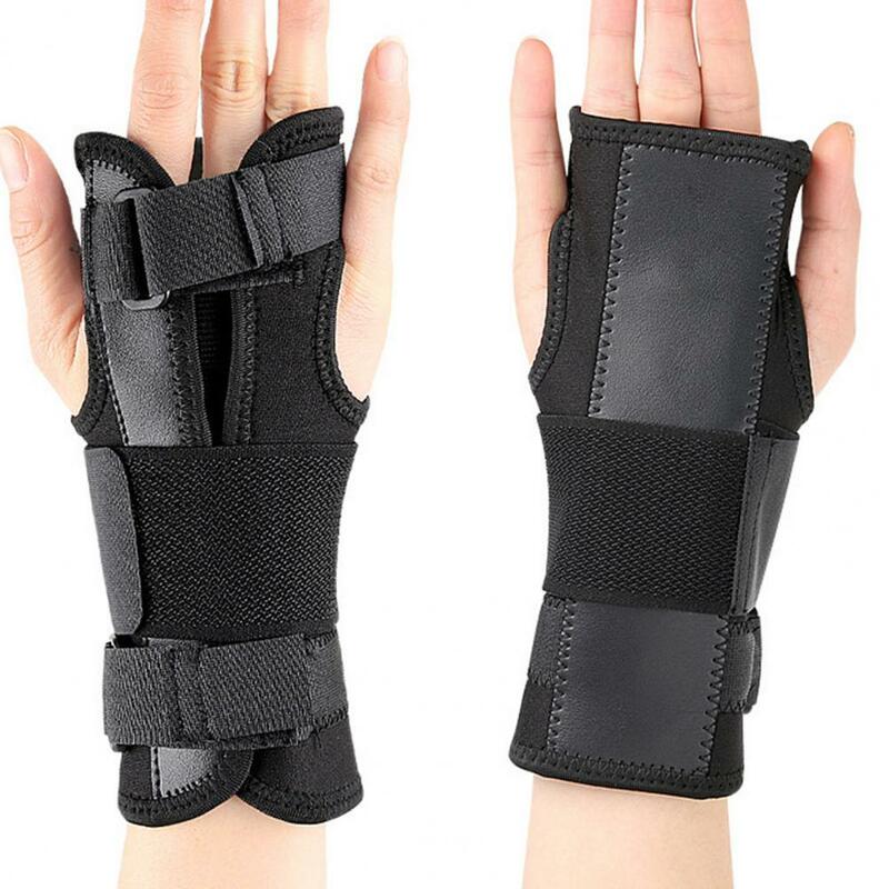 Esportes ao ar livre Wrist Guard, Palm Protector, cinta de pulso ajustável para túnel do carpo, artrite alívio da dor para tendinite