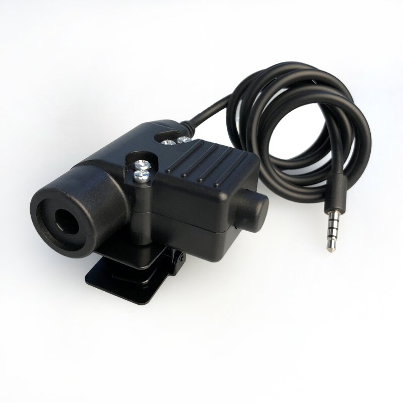 Zestaw słuchawkowy PTT U94 Adapter wojskowy do Z-Tactical do telefonu komórkowego Wtyczka 3,5 mm W3JD