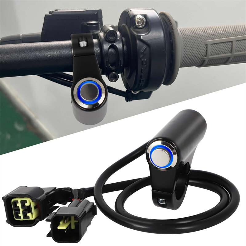 Blue LED Light Headlight Switch For Talaria Sting R MX4 Plug N Play Electric Off Road Bike Head Light Lamp Plug Save Battery