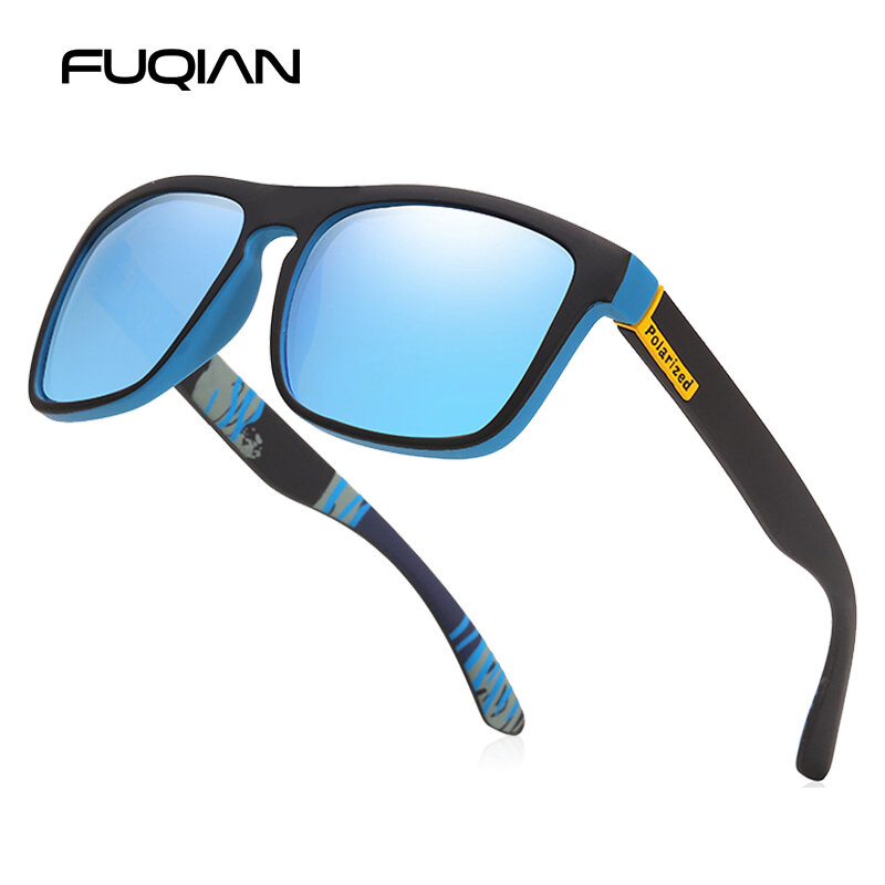 Óculos de sol polarizados para caminhadas elegantes para homens e mulheres, óculos de sol para pesca da moda, óculos de proteção vintage