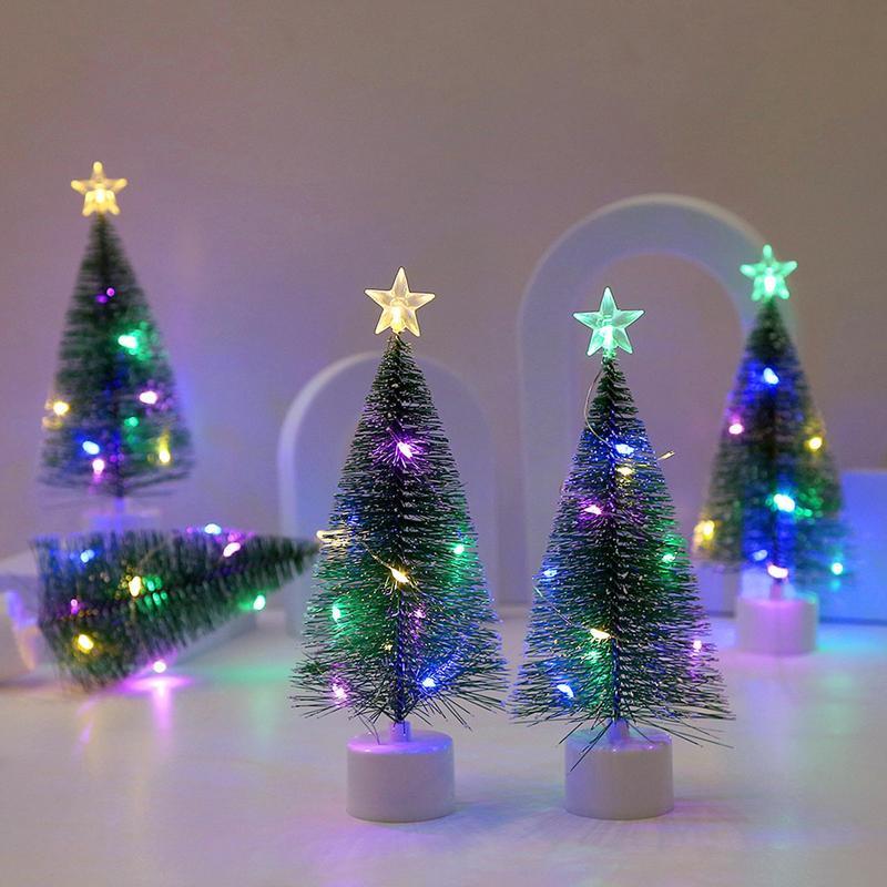 Guirnalda de luces LED de alambre verde para exteriores, guirnalda de árbol de Navidad para año nuevo, calle, Fiesta en casa, decoración de boda