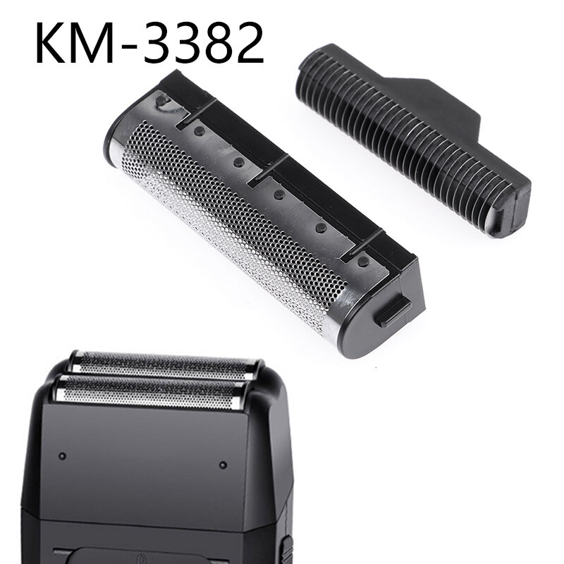 Hoja de Afeitadora eléctrica de repuesto, cabezal de afeitado flotante inteligente 3D para KM-3382