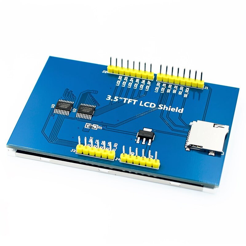 Módulo de tela LCD ultra HD para Arduino Mega2560 R3 Board com cabo, cor, 320x480, 3.5 ", TFT