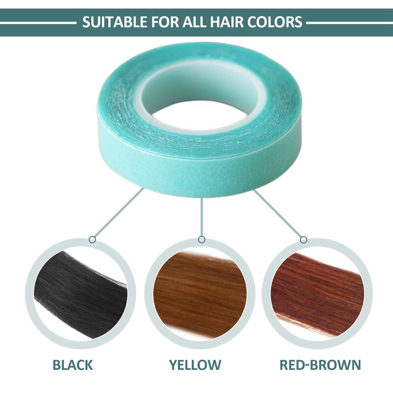 Strong Double-sided Adhesive Tape for All Tape Hair Extensions,3 METER 1 Roll