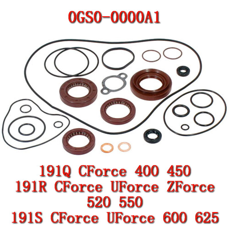 Oil Seal O-Seal Ring Kit Engine For CFMoto CForce 400 450 191Q SSV UTV ATV 0GS0-0000A1 CF400ATR CF400AU CF400AZ CF Moto Part