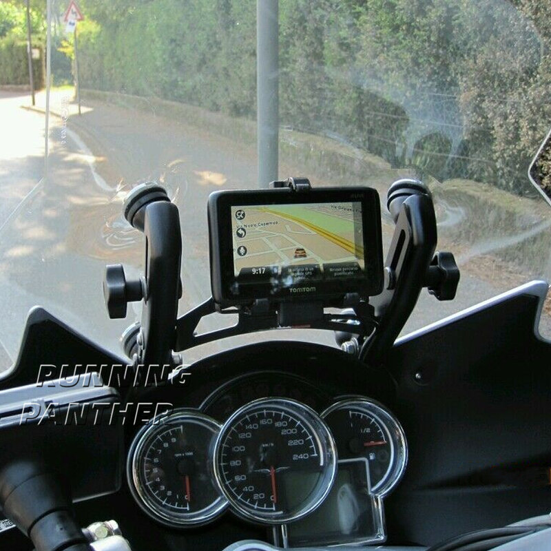 NEW Motorcycle windshield Stand Holder Phone Mobile Phone GPS Navigation Plate Bracket For Guzzi Norge 1200 GT 1200GT