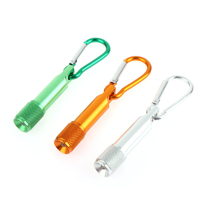 Mini lampe de poche porte-clés LED, torche de poche portable, porte-clés de camping, lampe pratique