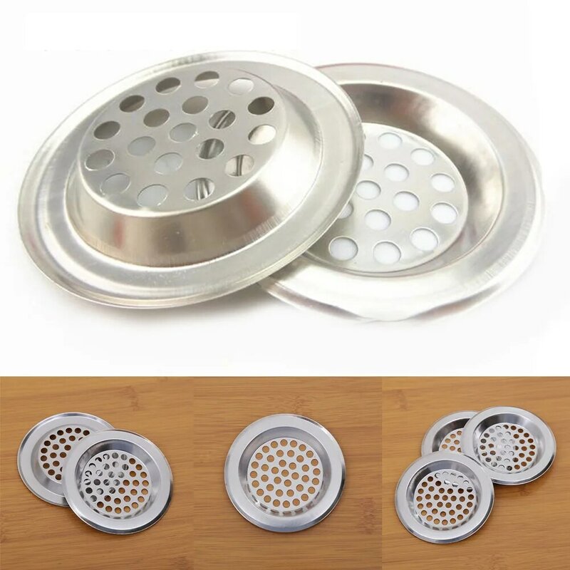 1 pz spina in acciaio inox filtro per lavello rotondo cucina domestica bagno lavello doccia scarico coperchio del filtro accessori