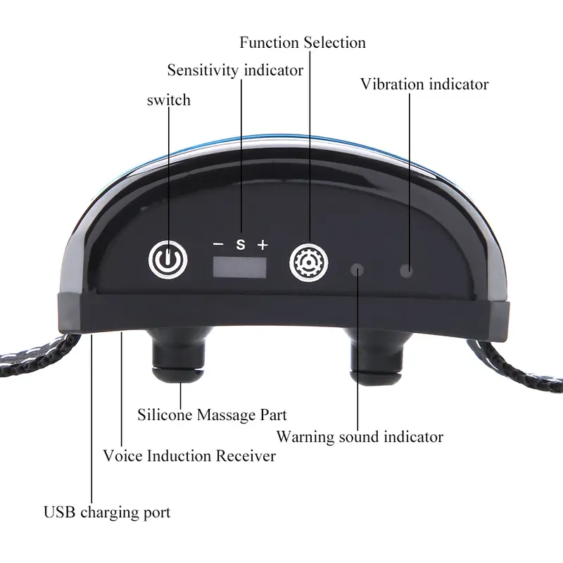 Электронный Ультразвуковой ошейник для дрессировки собак с питанием от USB