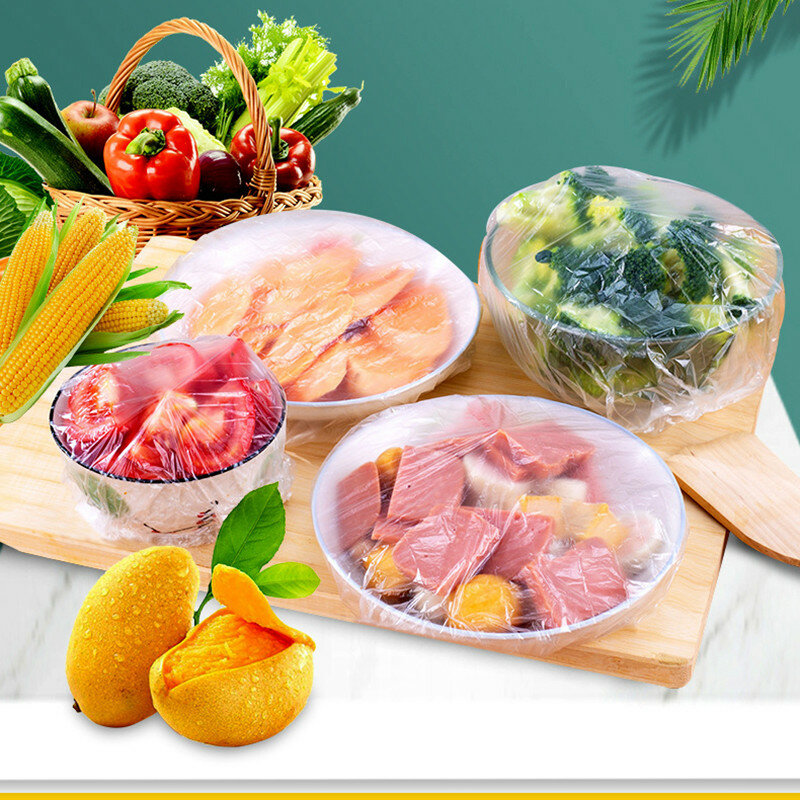 Одноразовый пищевой пакет для хранения фруктов и овощей, 100/50/20 шт.