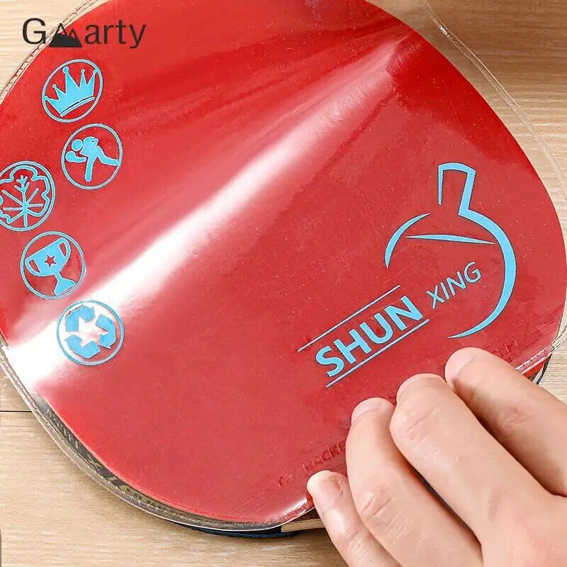 Film de protection en caoutchouc pour tennis de table, accessoires de ping-pong, 16x16,2 cm, 5 pièces