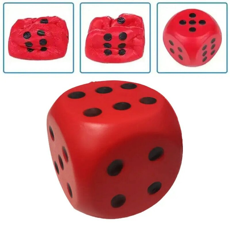 Foam Dices Soft Six Sided Dices Kids Counting Toy Learning Aids For Class Board Game Classroom Math Teaching O1b0