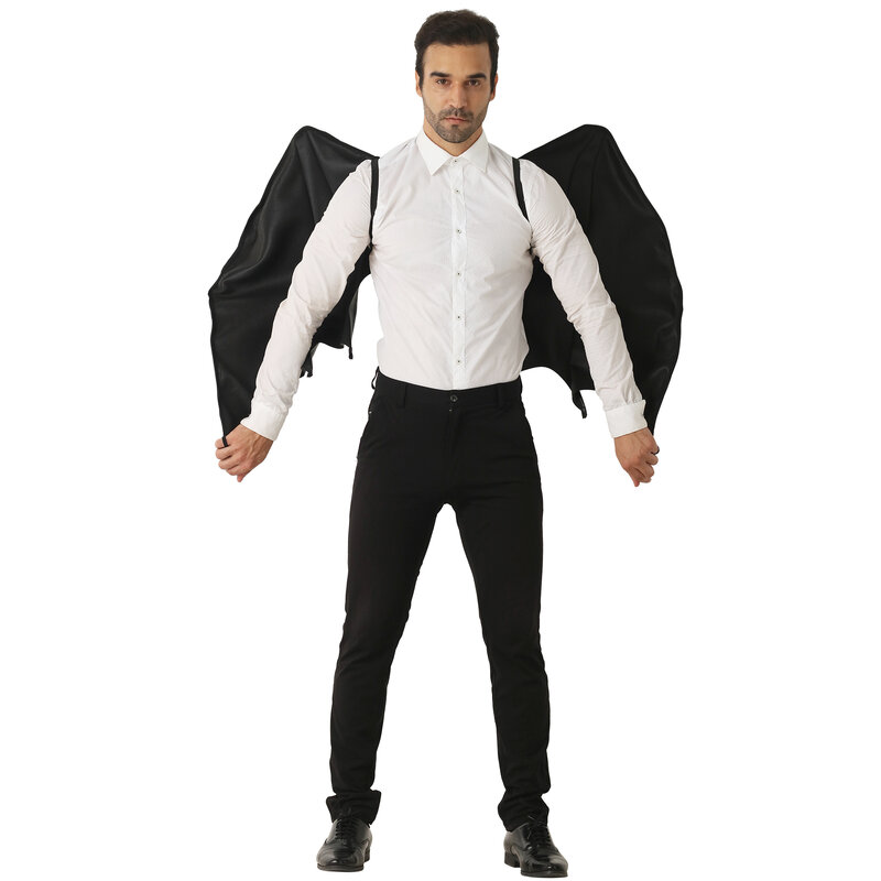 Косплей крылья Дракон взрослый размер черный сценический реквизит для Хэллоуина