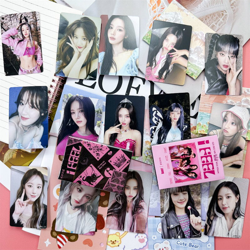 pop (G)I-DLE Photocard Album I FEEL Lomo Card Jeon So-yeon Minnie YUQI Yeh Shuhua Cho Mi Yeon Postcard for Fans Collectible