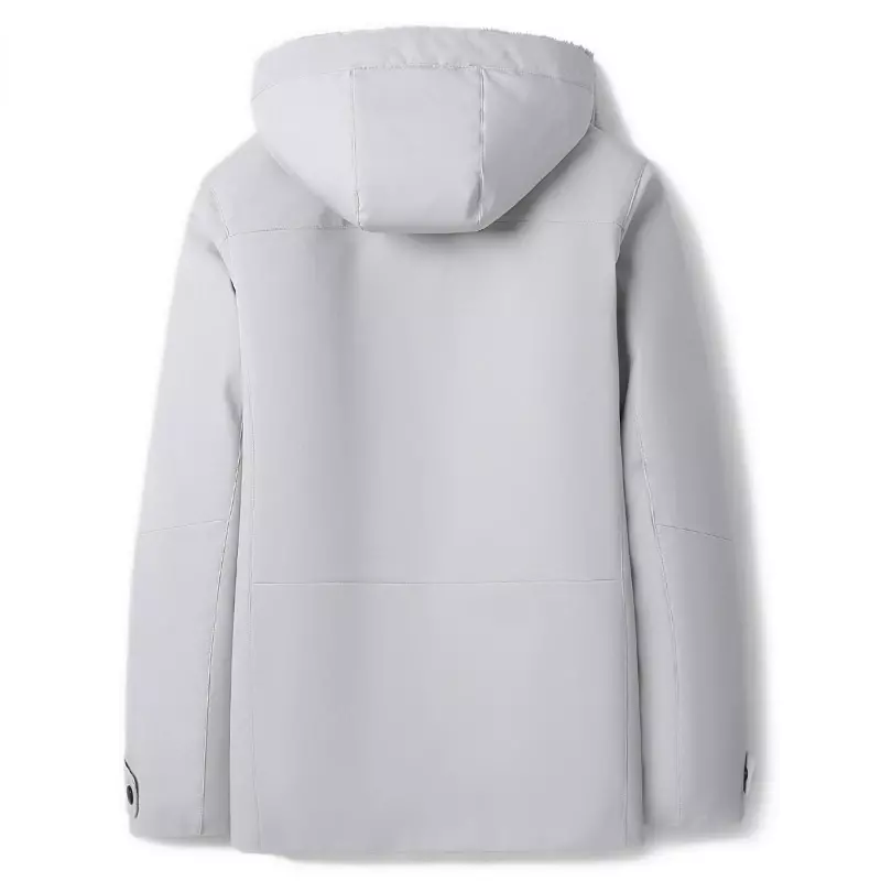 Veste courte en fourrure de vison pour homme, manteau court détachable, nouvelle collection hiver 2023