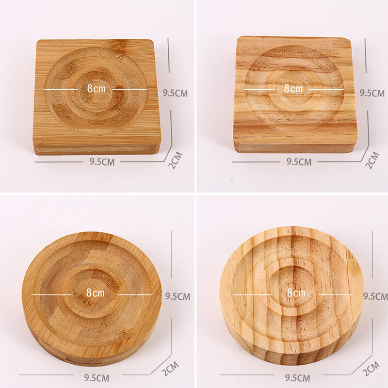Деревянная тарелка для браслетов «сделай сам», поднос для бисероплетения, дизайнерские инструменты для измерения ювелирных изделий, поделки, подарки, органайзер, отсек, Бамбуковая натуральная доска