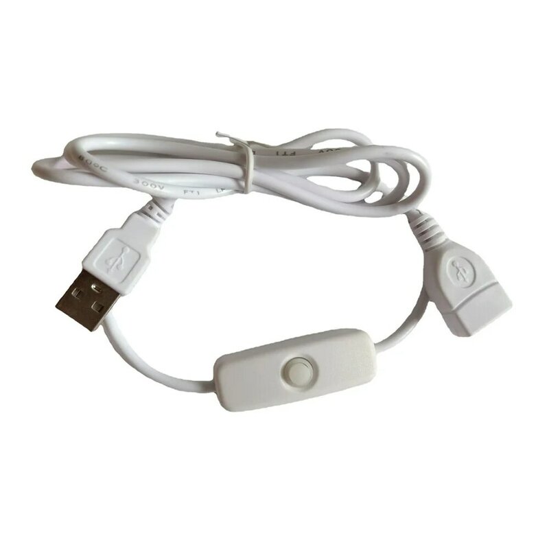 100cm USB-Kabel Verlängerung kabel mit Ein/Aus-Schalter USB-Kabel Verlängerung umschalten USB-Strom versorgungs leitung langlebiges Adapter zubehör