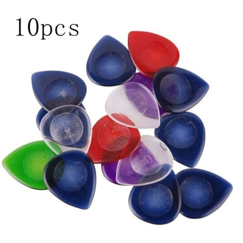 10pcs Guitar Picks Acoustic Electric Bass Plectrum Mediator 1/2/3mm Thickness Fast Picking Guitar Accessories